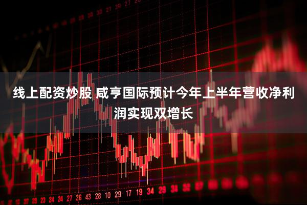 线上配资炒股 咸亨国际预计今年上半年营收净利润实现双增长